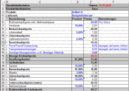 Handelskalkulation Arbeitsblatt Pdf INGL